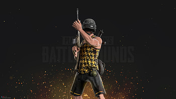 Pubg, pubg, playerunknowns-battlegrounds, 2018-games, games, gun, dark, black HD wallpaper