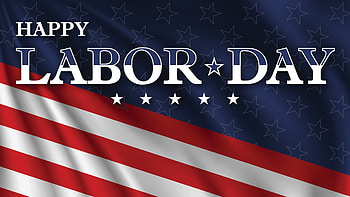 Happy labor day, USA celebration, Greeting card design, National flag colors HD wallpaper