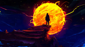 Too Close, artist, artwork, digital-art, deviantart HD wallpaper