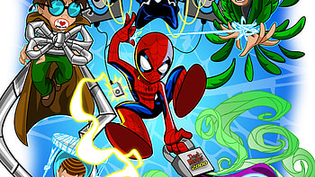 Spidey Vs The Sinister Six , spiderman, superheroes, illustration, digital-art, behance HD wallpaper