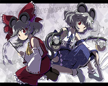 Girls New, classic, anime, pc, game, touhou, wall, girl, new HD wallpaper