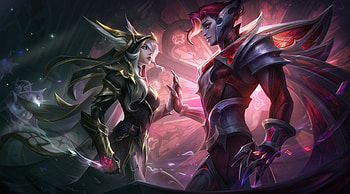 Broken Covenant Xayah & Rakan, Rakan (League of Legends), Xayah (League of Legends), video game, League Of Legends HD wallpaper