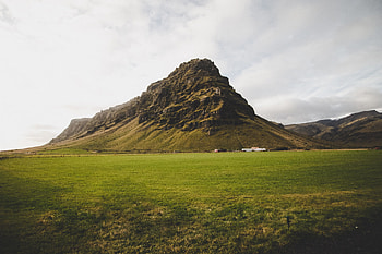 Green hill, landscape HD wallpaper