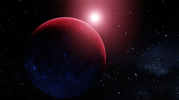Universe, Stars, Glow, Planet HD wallpaper