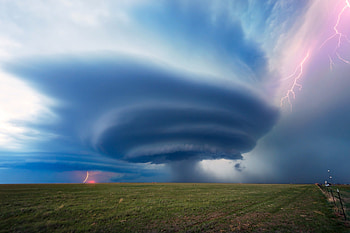 Storm, nature, sky, cloud HD wallpaper