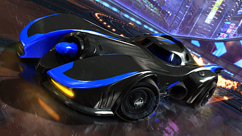 Batmobile, Rocket League DLC, video game HD wallpaper