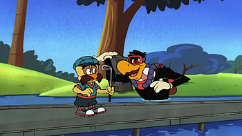 Buzz Buzzard Animation, Comedy episode, Crazy laughs HD wallpaper