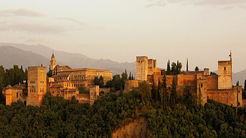 Alhambra, Travels, Spain, Granada HD wallpaper