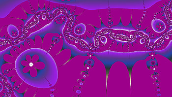 Fractal Art for your - Trippy, pink, purple, digital, psychedelic, trippy, Abstract, fractal, abstract purple HD wallpaper