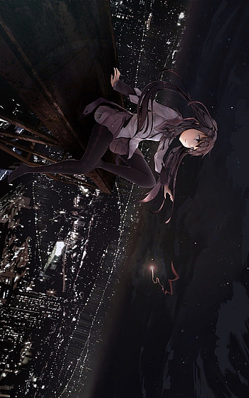 Anime dark, midnight, entertainment HD phone wallpaper
