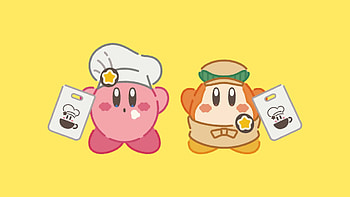 Kirby Café — Chef Kirby & Cozy Companion, Kirby HD wallpaper