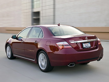 Auto, Acura, Cars, Asphalt, Back View, Rear View, Speed, Style, Akura, 2008, Rl HD wallpaper