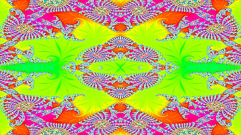 Trippy Fractal Art, trippy, psychedelic, aesthetic, Abstract, fractal HD wallpaper