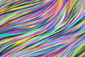 Abstract swirls, colorful, art, abstract, swirls, rainbow HD wallpaper