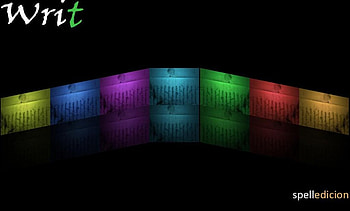 Writ-spell, colors, writ HD wallpaper