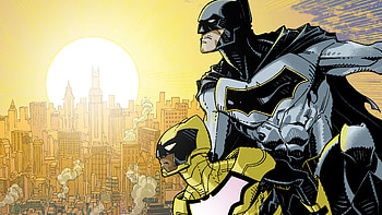 Batman And The Signal , batman, artwork, digital-art, superheroes HD wallpaper