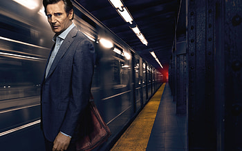 Liam Neeson, The Commuter movie, Michael Woolrich poster HD wallpaper