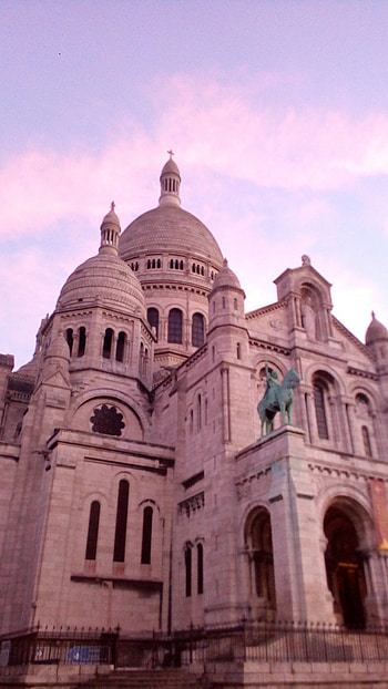 Sacred Heart Basilica, Paris Travels, Unique capital, Small capital HD phone wallpaper