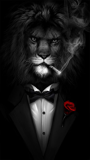 Gangster Money Background . Cool live , Lion , Live HD phone wallpaper