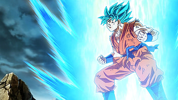 Songoku SSJ God Blue HD wallpaper