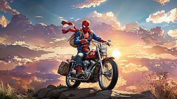 Spider Man Going For Adventure, spiderman, superheroes, artwork, artist, digital-art, art, deviantart HD wallpaper