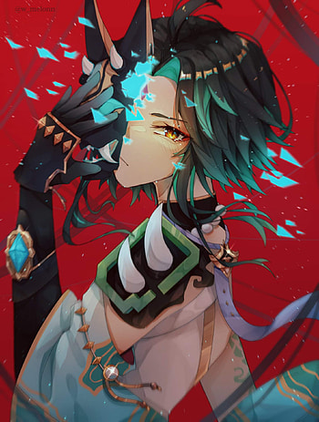 Xiao, genshin, fanart HD phone wallpaper
