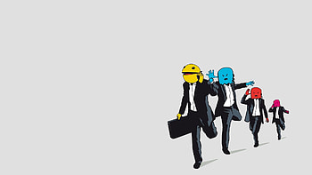 Monsters, Vector, Run, Running, Costumes, Pac-Man HD wallpaper