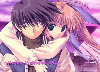 Anime Love Valentines Day HD wallpaper