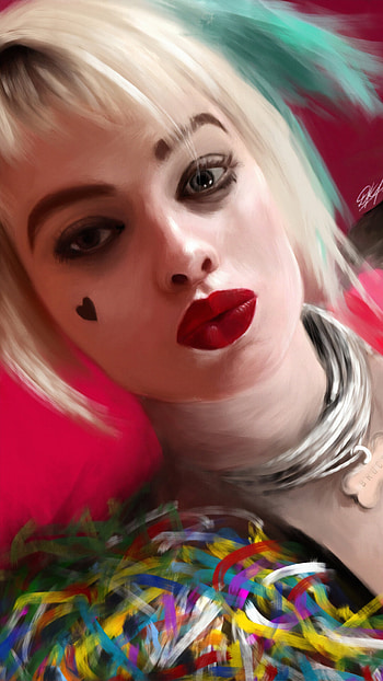 Harley Quinn Birds of Prey, Art HD phone wallpaper