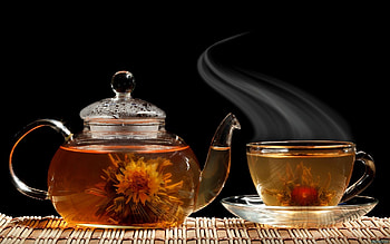 Herb flower, Teapots HD wallpaper