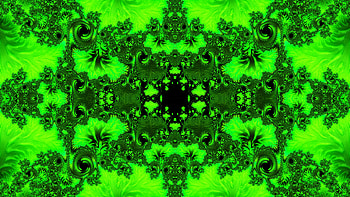 Trippy Psychedelic Fractal, trippy, psychedelic, aesthetic, green, Abstract, fractal, abstract green HD wallpaper