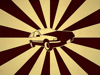 Vector, Car, Lines, Rotation, Stripes, Streaks HD wallpaper