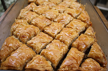 Baklava beauty, Flavorful background, Delicious HD wallpaper