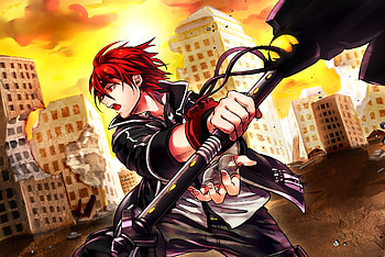 God Eater (TV series), Fiery , Powerful presence, Anime aesthetic HD wallpaper