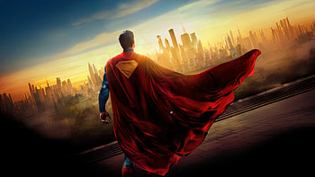 Superman Watches Over The World, superman-legacy, superman, david-corenswet, superheroes, dc-comics, movies, artwork, artist, digital-art HD wallpaper