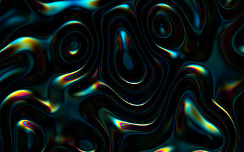 blue 3D waves, , liquid art, creative, abstract backgrounds, liquid textures, background with waves, 3D waves, liquid patterns HD wallpaper