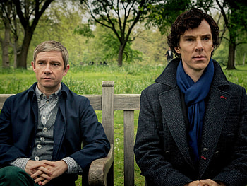 Sherlock Holmes, Dr. Watson, Sherlock TV Series HD wallpaper
