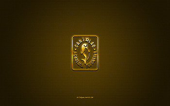 AD Cantolao, Peruvian football club, yellow logo, yellow carbon fiber background, Liga 1, football, Peruvian Primera Division, Callao, Peru, AD Cantolao logo HD wallpaper