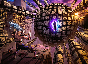 Clash of Souls: Yuji vs Mahito || JJK Modulo, Yuji Itadori, Mahito (Jujutsu Kaisen) HD wallpaper