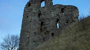 Clun Castle, England, medieval, castles, ancient, ruins HD wallpaper