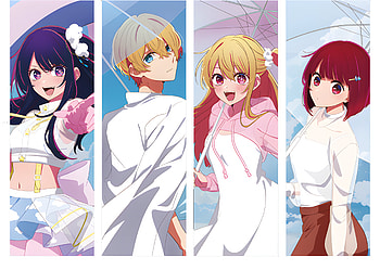 Oshi no Ko — Quad Anime Quartet, Anime, Oshi no Ko HD wallpaper