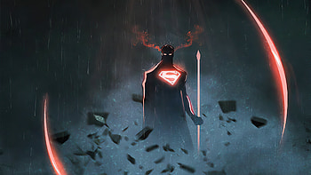 Superman Minimalism, superman, superheroes, minimalism, artwork, artist HD wallpaper