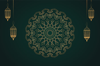 Mandala background vector, Creative design, High-quality graphic, Versatile HD wallpaper
