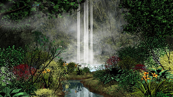 Waterfalls, Landscape, Nature HD wallpaper