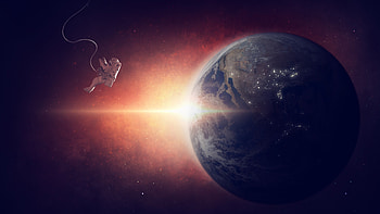 Gravity movie, Earth in space, Cosmic beauty, Extraterrestrial wonder HD wallpaper