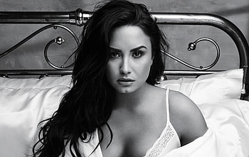 Demi Lovato, 2018, monochrome, hot HD wallpaper
