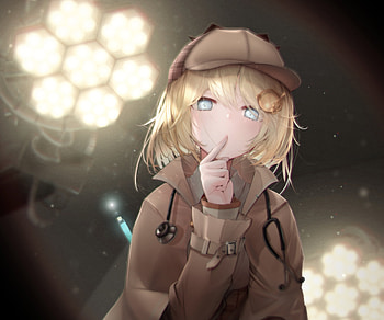 Hololive, Watson Amelia, Anime, Virtual Youtuber HD wallpaper