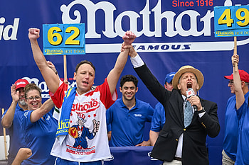 Joey Chestnut& HD wallpaper