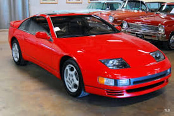 Nissan ZX 300..Twin Turbo..Z32, nissan, fast cars, red cars, cars HD wallpaper