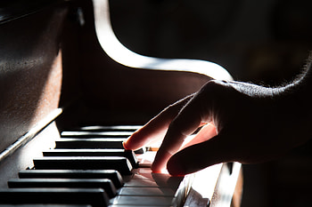 Music, Piano, Hand, Shadow, Keys HD wallpaper